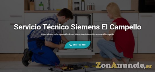 Servicio Técnico Siemens El Campello 965217105